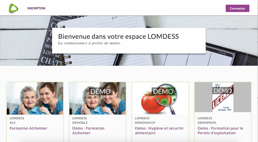 Screenshot of LOMDESS