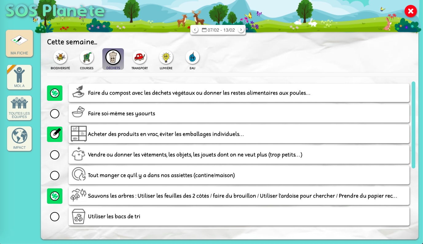Screenshot of SOS Planet